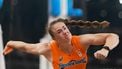 epa12375693 Jorinde van Klinken of the Netherlands competes in the Women's Discus Throw final at the World Athletics Championships 2025 in Tokyo, Japan, 14 September 2025.  EPA/ALEX PLAVEVSKI