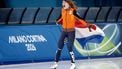 MILAAN - Antoinette Rijpma de Jong tijdens de 1500 meter bij het langebaanschaatsen in het Milano Speed Skating Stadium op de Olympische Winterspelen van Milaan. SEM VAN DER WAL / ANP