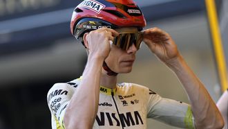 epa13079555 Danish rider Jonas Vingegaard of Team Visma Lease a Bike takes part in a training session before the start of the Tour de France 2026 in Castelldefels, near Barcelona, Spain, 02 July 2026. The 113th edition of the race is scheduled to take place from 04 to 26 July 2026.  EPA/GUILLAUME HORCAJUELO