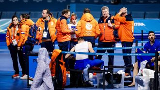 MILAAN - Joy Beune tijdens een training in het Milano Speed Skating Stadium. De langebaanschaatsers bereiden zich voor op hun deelname aan de Olympische Winterspelen. ROBIN VAN LONKHUIJSEN / ANP
