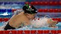Italy's Benedetta Pilato competes in the Women's 100m Breaststroke final competition of the European Short Course Swimming Championships in Otopeni, Bucharest, on December 6, 2023. 
Daniel MIHAILESCU / AFP