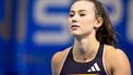 APELDOORN - Nadine Visser in actie tijdens de finale op de 60 meter tijdens de eerste dag van de Nederlandse kampioenschappen indooratletiek. ANP IRIS VAN DEN BROEK
