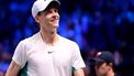 2023-10-29 17:17:22 epa10947806 Jannik Sinner of Italy celebrates winning against Daniil Medvedev of Russia during their final match at the Erste Bank Open ATP tennis tournament in Vienna, Austria, 29 October 2023.  EPA/CHRISTIAN BRUNA