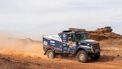 epa11814879 Mitchel Van Den Brink of the Netherlands, Jarno Van De Pol of the Netherlands, and Moises Torrallardona of Spain compete with their Iveco PowerStar for Eurol Rally Sport during Stage 5 of the 2025 Dakar Rally from AlUla to Hail, Saudi Arabia, 09 January 2025.  EPA/Gerard Laurenssen