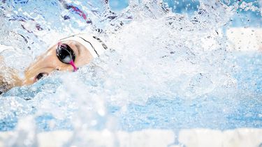 PARIJS - Marrit Steenbergen in actie tijdens de halve finale op de 100 meter vrij op de Olympische Spelen. ANP KOEN VAN WEEL