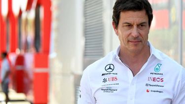 Mercedes' Austrian team chief Toto Wolff is pictured at the Hungaroring race track in Mogyorod near Budapest on July 22, 2023, ahead of the Formula One Hungarian Grand Prix. 
Ferenc ISZA / AFP