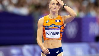 PARIJS - Lieke Klaver in actie op de halve finale 400 meter, tijdens de Olympische Spelen. ANP IRIS VAN DEN BROEK