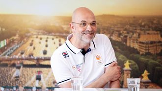 2023-07-24 15:21:13 ARNHEM -  Andre Catsen, directeur topsport, tijdens perspresentatie One year to go Paris 2024 over de voorbereiding op de Spelen en de ontwikkelingen met betrekking tot het TeamNL huis. ANP IRIS VAN DEN BROEK