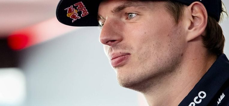 MADRID - Max Verstappen (Red Bull Racing) staat de pers te woord op het nieuwe Madring-circuit voorafgaand aan de Grote Prijs van Spanje. SEM VAN DER WAL / ANP