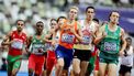 TOKIO - Niels Laros op het onderdeel 1500 meter tijdens de WK atletiek in het Japan National Stadium. ANP ROBIN VAN LONKHUIJSEN