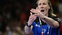 epa11099077 Netherland’s Swedish head coach Staffan Olsson gestures during the EHF Men's EURO 2024 main round handball match between Netherlands and Portugal in Hamburg, Germany, 23 January 2024.  EPA/FABIAN BIMMER