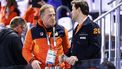MILAAN - Bondscoach Rintje Ritsma voor de 3.000 meter bij het langebaanschaatsen in het Milano Speed Skating Stadium op de Olympische Winterspelen van Milaan. SEM VAN DER WAL / ANP