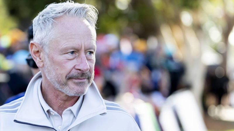 MELBOURNE - Jonathan Wheatley (teambaas Audi) voorafgaand aan de race op het Albert Park Circuit in aanloop naar de Grote Prijs van Australië. SANDER KONING / ANP
