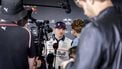 SILVERSTONE - Max Verstappen (Red Bull Racing) staat de pers te woord op het circuit van Silverstone in aanloop naar de Grote Prijs van Groot-Brittannië. ANP SEM VAN DER WAL