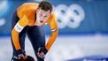 MILAAN - Marcel Bosker tijdens de 5.000 meter bij het langebaanschaatsen in het Milano Speed Skating Stadium op de Olympische Winterspelen van Milaan. ROBIN VAN LONKHUIJSEN / ANP