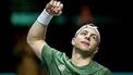 ROTTERDAM - Tallon Griekspoor (NED) na de gewonnen wedstrijd tegen Matteo Berrettini (ITA) op de derde dag van het ABN AMRO Open tennistoernooi in Ahoy. ANP SANDER KONING