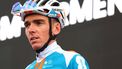 Team DSM's French rider Romain Bardet looks on before the start of the 20th stage of the 107th Giro d'Italia cycling race, 184km between Alpago and Bassano del Grappa on May 25, 2024. 
Luca Bettini / AFP