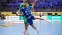 epa12653909 Slovenia's Blaz Janc in action during the Men's EHF EURO 2026 handball match between Slovenia and Montenegro, in Baerum, Norway, 16 January 2026.  EPA/Cornelius Poppe  NORWAY OUT