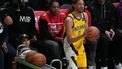 2023-02-18 19:12:49 epa10476539 Tyrese Haliburton of the Indiana Pacers  competes during the NBA All-Star Weekend Starry 3-Point Contest at Vivint Arena in Salt Lake City, Utah, USA, 18 February 2023.  EPA/GEORGE FREY  SHUTTERSTOCK OUT