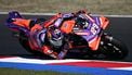 Ducati Spanish rider Jorge Martin rides during the qualifying session of the San Marino MotoGP Grand Prix at the Misano World Circuit Marco-Simoncelli in Misano Adriatico on September 7, 2024. 
GABRIEL BOUYS / AFP