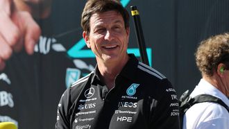 Mercedes F1 CEO and team principal Toto Wolff is pictured following the qualifying session at the Madring circuit on September 12, 2026 in Madrid, ahead of the Spanish Formula One Grand Prix. 
Thomas COEX / AFP