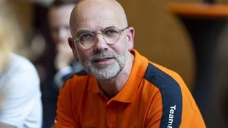 ARNHEM - Directeur Topsport, Andre Cats, tijdens een presentatie van sportkoepel NOC*NSF op Papendal. Tijdens de bijeenkomst stonden plannen rond de Olympische Spelen en de Paralympische Spelen in Los Angeles in 2028 centraal. JEROEN JUMELET/ ANP