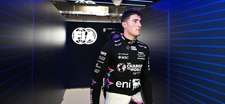 Alpine's French driver Jack Doohan exits the garage after the qualifying session for the 2025 Miami Formula One Grand Prix at Miami International Autodrome in Miami Gardens, Florida, on May 3, 2025.  
CHANDAN KHANNA / AFP