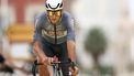 Alpecin-Deceuninck team's Dutch rider Mathieu Van Der Poel crosses the finish line of the 21st and final stage of the 111th edition of the Tour de France cycling race, a 33,7 km individual time-trial between Monaco and Nice on the French Riviera, on July 21, 2024. 
Anne-Christine POUJOULAT / AFP