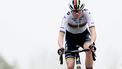 Netherland's Fem Van Empel competes during the women elite race of the Koppenbergcross, the first stage (out of eight) of the X2O Badkamers trophy cyclocross competition, in Oudenaarde on November 1, 2024. 
DAVID PINTENS / Belga / AFP