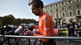 CCC dutch rider Laurens Ten Dam waits at the start of the 113th edition of one-day Classic 