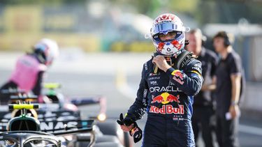 MONZA - Max Verstappen (Oracle Red Bull Racing) na afloop van de kwalificatie op het Autodromo di Monza voor de Grote Prijs van Italië. SANDER KONING / ANP