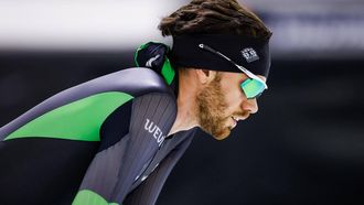 HEERENVEEN - Patrick Roest tijdens een training van Team Reggeborgh in aanloop naar het Staatsloterij Olympisch Kwalificatietoernooi. ANP VINCENT JANNINK