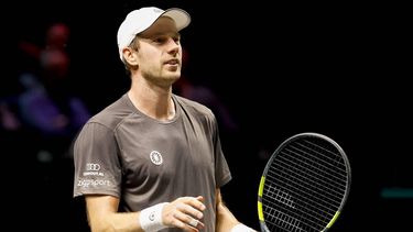 ROTTERDAM - Botic van de Zandschulp in actie tegen Alex De Minaur tijdens de kwartfinale op de vijfde dag van het ABN AMRO tennistoernooi in Ahoy Rotterdam. BAS CZERWINSKI / ANP