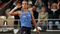 France's Lois Boisson reacts after winning a set during her women's singles quarter-final match against Russia's Mirra Andreeva on day 11 of the French Open tennis tournament on Court Philippe-Chatrier at the Roland-Garros Complex in Paris on June 4, 2025. 
Alain JOCARD / AFP