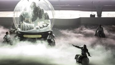 epa12823025 Dancers perform during the Closing Ceremony of the Milano Cortina 2026 Paralympic Winter Games in Cortina d'Ampezzo, Italy, 15 March 2026.  EPA/CLAUDIO THOMA EDITORIAL USE ONLY