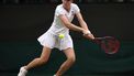 Kazakhstan's Elena Rybakina returns against Denmark's Caroline Wozniacki during their women's singles tennis match on the sixth day of the 2024 Wimbledon Championships at The All England Lawn Tennis and Croquet Club in Wimbledon, southwest London, on July 6, 2024. Rybakina won the match 6-0, 6-1.
HENRY NICHOLLS / AFP