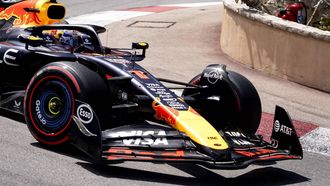 MONACO - Max Verstappen (Red Bull Racing) op het Circuit de Monaco tijdens de eerste vrije training in aanloop naar de Monaco Grand Prix. ANP SANDER KONING