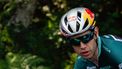 epa11571300 Belgian rider Wout van Aert  of Visma Lease a Bike team in action during the twelth stage of the La Vuelta a Espana cycling race over 137.5km from Ourense Termal to Estacion de Montana de Manzaneda, Spain, 29 August 2024.  EPA/JAVIER LIZON