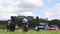 2023-08-11 17:02:46 Belgium's Remco Evenepoel takes part in the men's Individual Time Trial in Stirling during the UCI Cycling World Championships in Scotland on August 11, 2023. 
Oli SCARFF / AFP