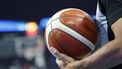 epa12333472 A referee holds the basketball ball during the EuroBasket 2025 group phase basketball match between Turkiye and Czech Republic, in Riga, Latvia, 29 August 2025.  EPA/TOMS KALNINS