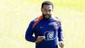 ZEIST - Memphis Depay tijdens een training van het Nederlands elftal. Oranje bereidt zicht onder leiding van bondscoach Ronald Koeman voor op het WK-kwalificatieduel tegen Litouwen. ANP BAS CZERWINSKI