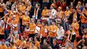 2023-02-05 14:02:38 GRONINGEN - Fans tijdens de kwalificatieronde voor de Davis Cup Finals. De winnaar plaatst zich voor de groepsfase van de Davis Cup Finals in september. ANP SANDER KONING