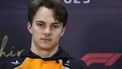 McLaren's Australian driver Oscar Piastri attends a press conference on the third day of the Formula One pre-season testing at the Bahrain International Circuit in Sakhir on February 28, 2025. 
FADEL SENNA / AFP