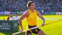 Sweden's Armand Duplantis competes in the men's pole vault event of the Oslo Diamond League Bislett Games 2025 at Bislett Stadium in Oslo, Norway on June 12, 2025. 
Heiko Junge / NTB / AFP
