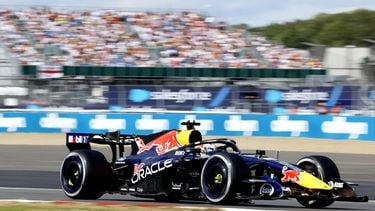SILVERSTONE - Max Verstappen (Red Bull Racing) tijdens de Grote Prijs van Groot-Brittannië op het circuit van Silverstone. SANDER KONING / ANP