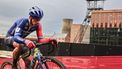 Netherlands'  Lars Van Der Haar  competes in men's elite race of the 'Exact Cross Beringen' cyclo-cross cycling event - race 1/7 of the Exact Cross competition - in Beringen on October 12, 2024. 
DAVID PINTENS / Belga / AFP