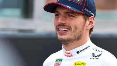 Red Bull Racing's Dutch driver Max Verstappen looks on ahead of the Abu Dhabi Formula One Grand Prix at the Yas Marina Circuit in Abu Dhabi on December 7, 2025. 
Fadel SENNA / AFP