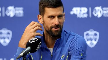 2023-08-13 02:00:00 (FILES) Novak Djokovic of Serbia fields questions from the media during the Western & Southern Open at Lindner Family Tennis Center on August 13, 2023 in Mason, Ohio.  Novak Djokovic is back at a tournament in the United States for the first time in two years and is preparing to make the most of his new opportunity at the ATP/WTA Cincinnati Open.
MATTHEW STOCKMAN / GETTY IMAGES NORTH AMERICA / AFP