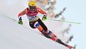 2023-02-17 11:08:05 Netherlands' Maarten Meiners competes during the first run of the Men's Giant Slalom event of the FIS Alpine Ski World Championship 2023 in Courchevel, French Alps, on February 17, 2023. 
Fabrice COFFRINI / AFP