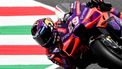 Ducati Spanish rider Jorge Martin rides during a practice session ahead of the Italian MotoGP race at Mugello on May 31, 2024. 
Marco BERTORELLO / AFP